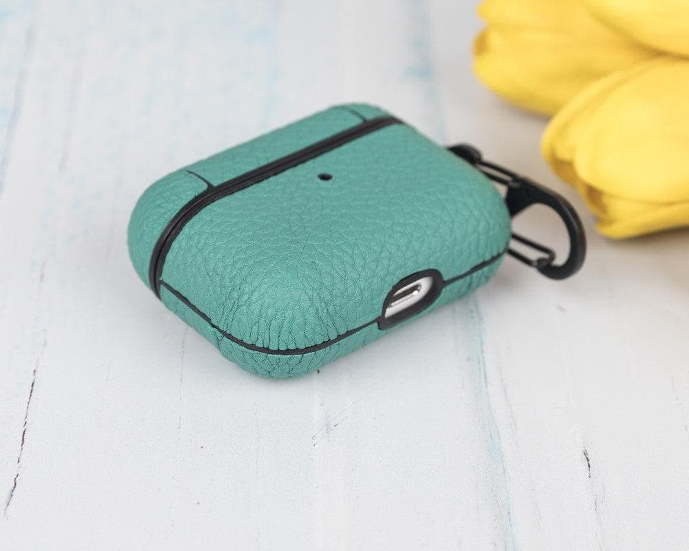 Juni AirPods Pro 2. und 1. Generation Echtlederhülle