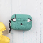 Juni AirPods Pro 2. und 1. Generation Echtlederhülle