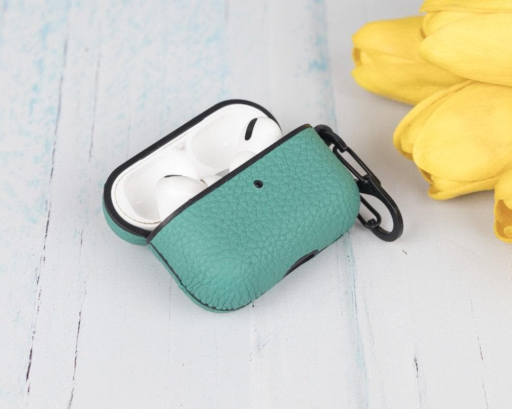 Juni AirPods Pro 2. und 1. Generation Echtlederhülle