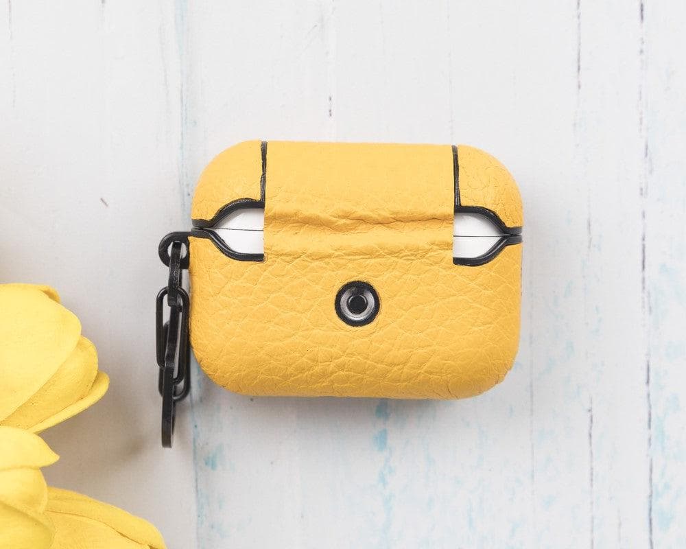 Juni AirPods Pro 2. und 1. Generation Echtlederhülle