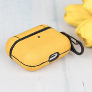 Juni AirPods Pro 2. und 1. Generation Echtlederhülle