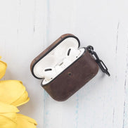 Juni AirPods Pro 2. und 1. Generation Echtlederhülle