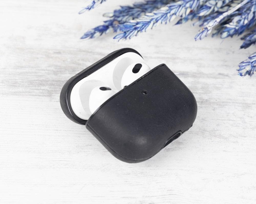 Juni AirPods Pro 2. und 1. Generation Echtlederhülle