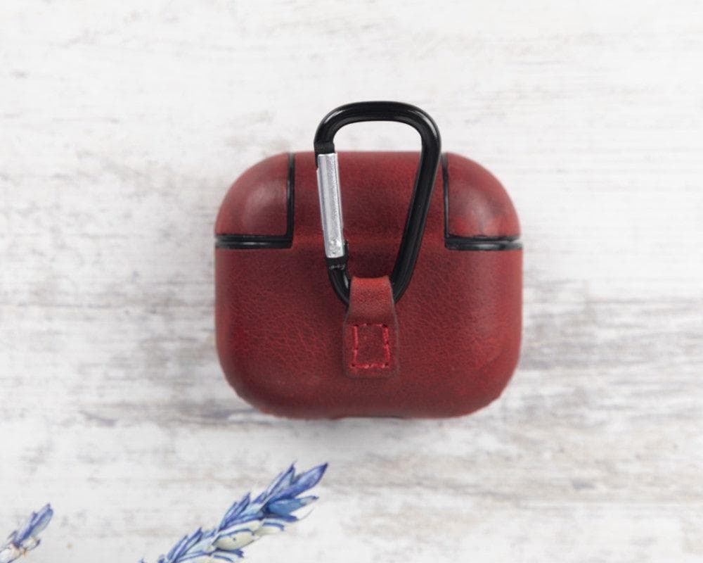 Juni AirPods Pro 2. und 1. Generation Echtlederhülle