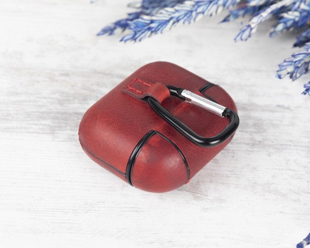 Juni AirPods Pro 2. und 1. Generation Echtlederhülle