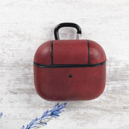 Juni AirPods Pro 2. und 1. Generation Echtlederhülle