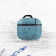 Juni AirPods Pro 2. und 1. Generation Echtlederhülle