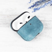 Juni AirPods Pro 2. und 1. Generation Echtlederhülle