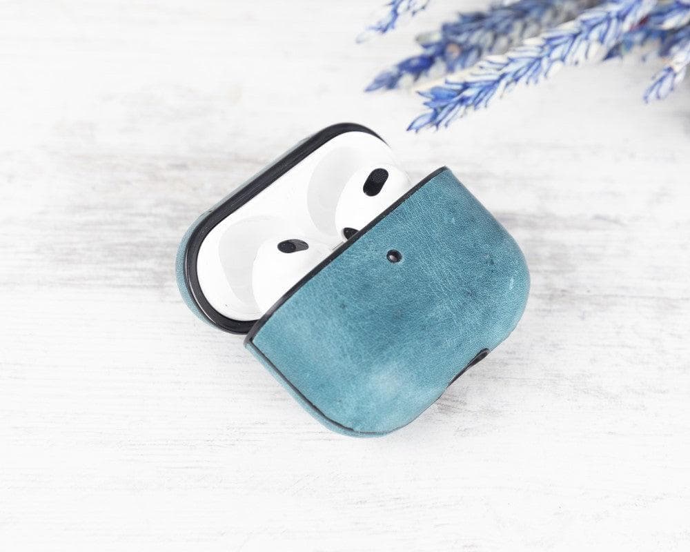 Juni AirPods Pro 2. und 1. Generation Echtlederhülle