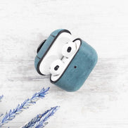 Juni AirPods Pro 2. und 1. Generation Echtlederhülle