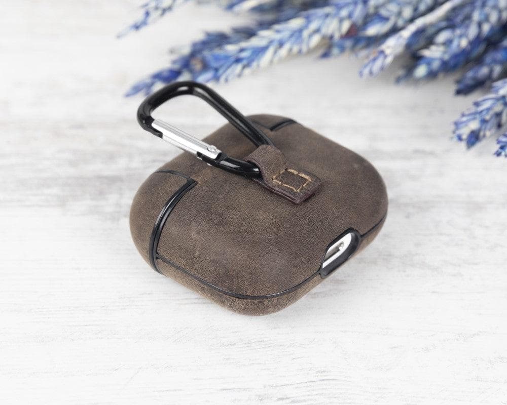 Juni AirPods Pro 2. und 1. Generation Echtlederhülle