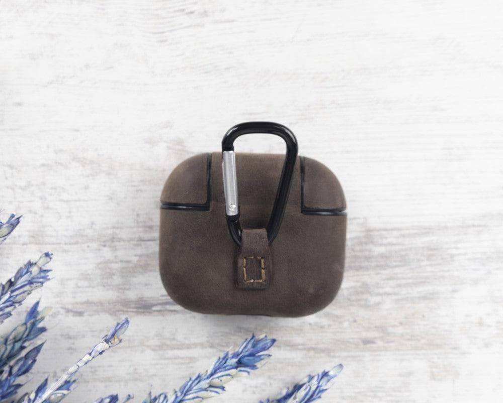 Juni AirPods Pro 2. und 1. Generation Echtlederhülle