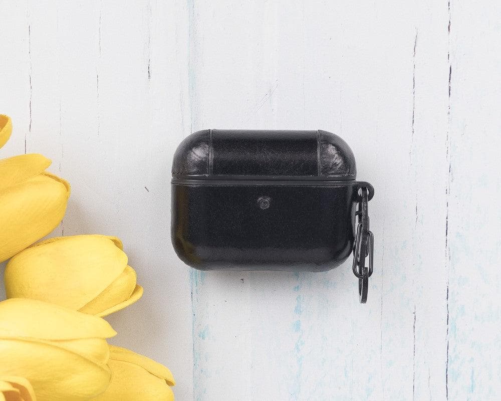 Juni AirPods Pro 2. und 1. Generation Echtlederhülle