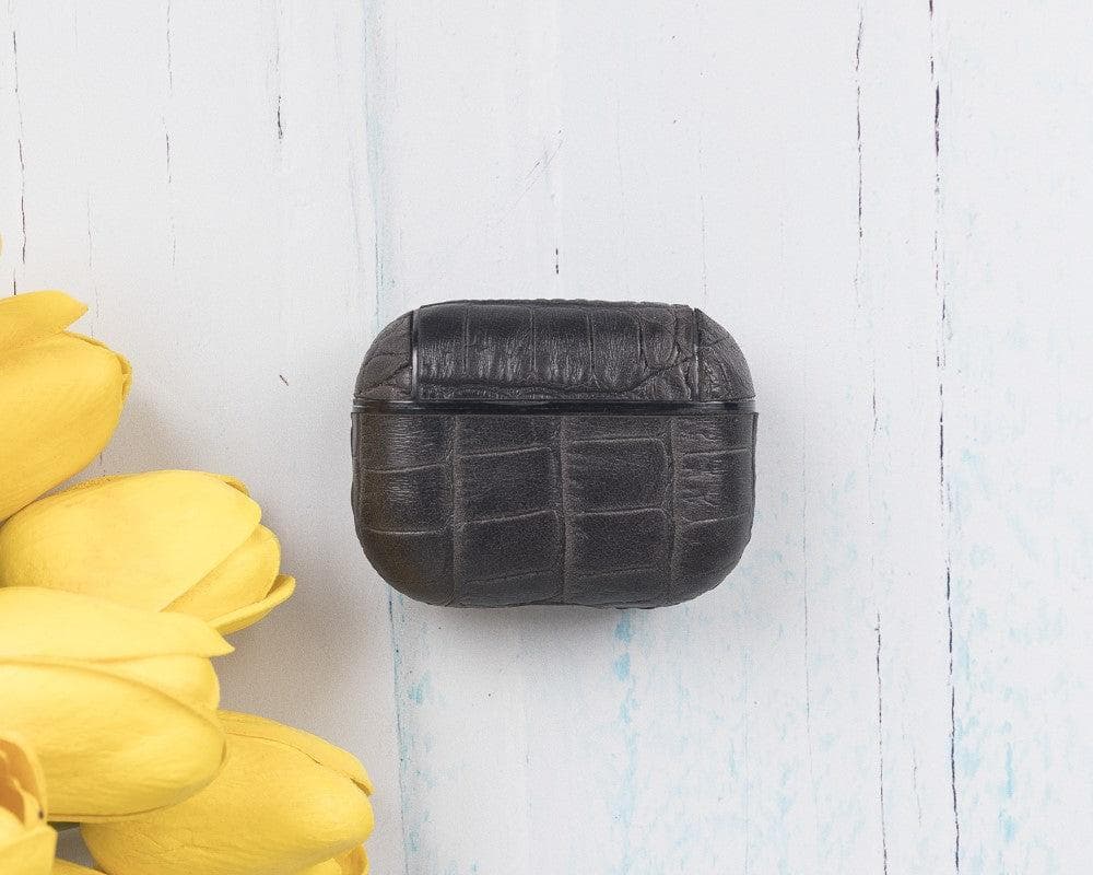 Juni AirPods Pro 2. und 1. Generation Echtlederhülle