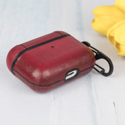 Juni AirPods Pro 2. und 1. Generation Echtlederhülle