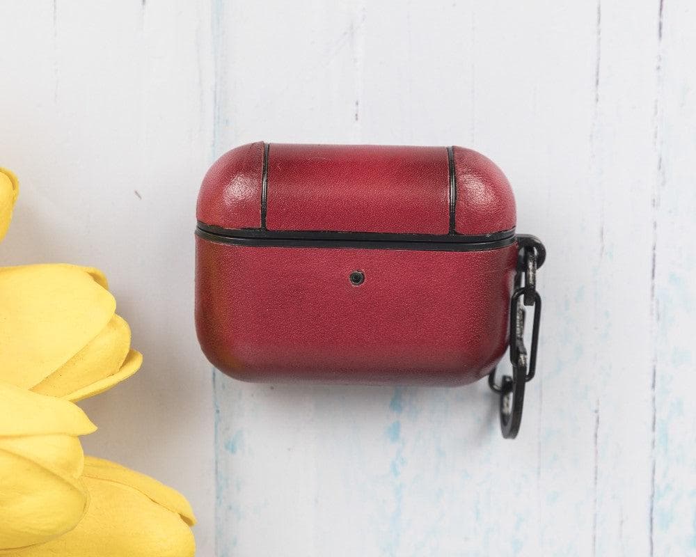 Juni AirPods Pro 2. und 1. Generation Echtlederhülle