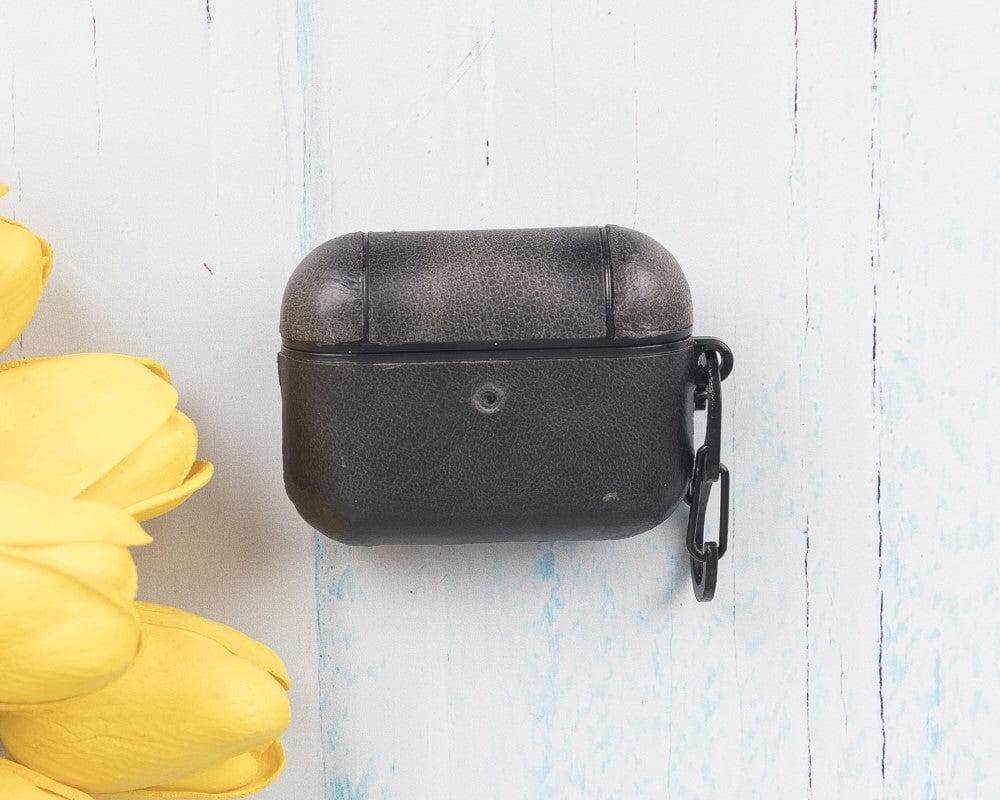 Juni AirPods Pro 2. und 1. Generation Echtlederhülle