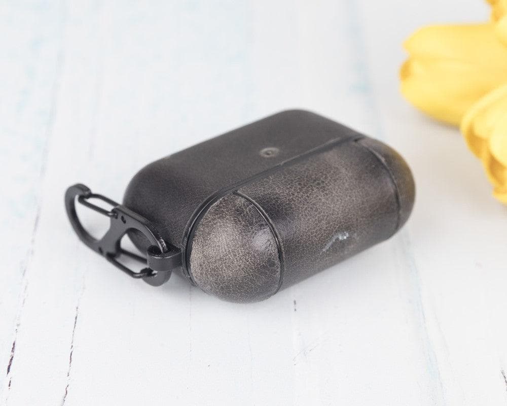 Juni AirPods Pro 2. und 1. Generation Echtlederhülle