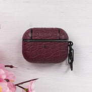 Juni AirPods Pro 2. und 1. Generation Echtlederhülle