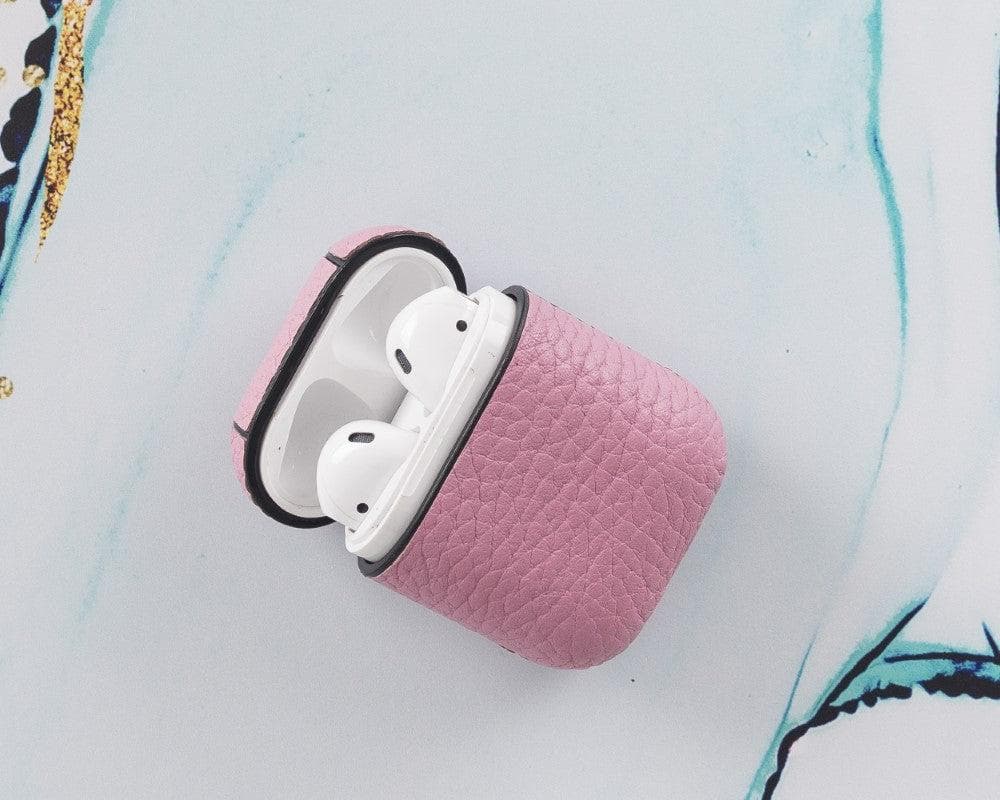 Juni AirPods-Hülle aus echtem Leder (2. und 1. Generation)