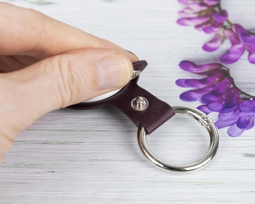 Arta Genuine Leather Case with Keyring for Apple AirTag