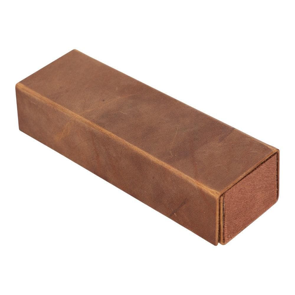 Clever Genuine Leather Glasses Case – Handmade Eyeglass & Sunglasses Cover for Men & Women
