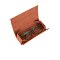 Clever Genuine Leather Glasses Case – Handmade Eyeglass & Sunglasses Cover for Men & Women