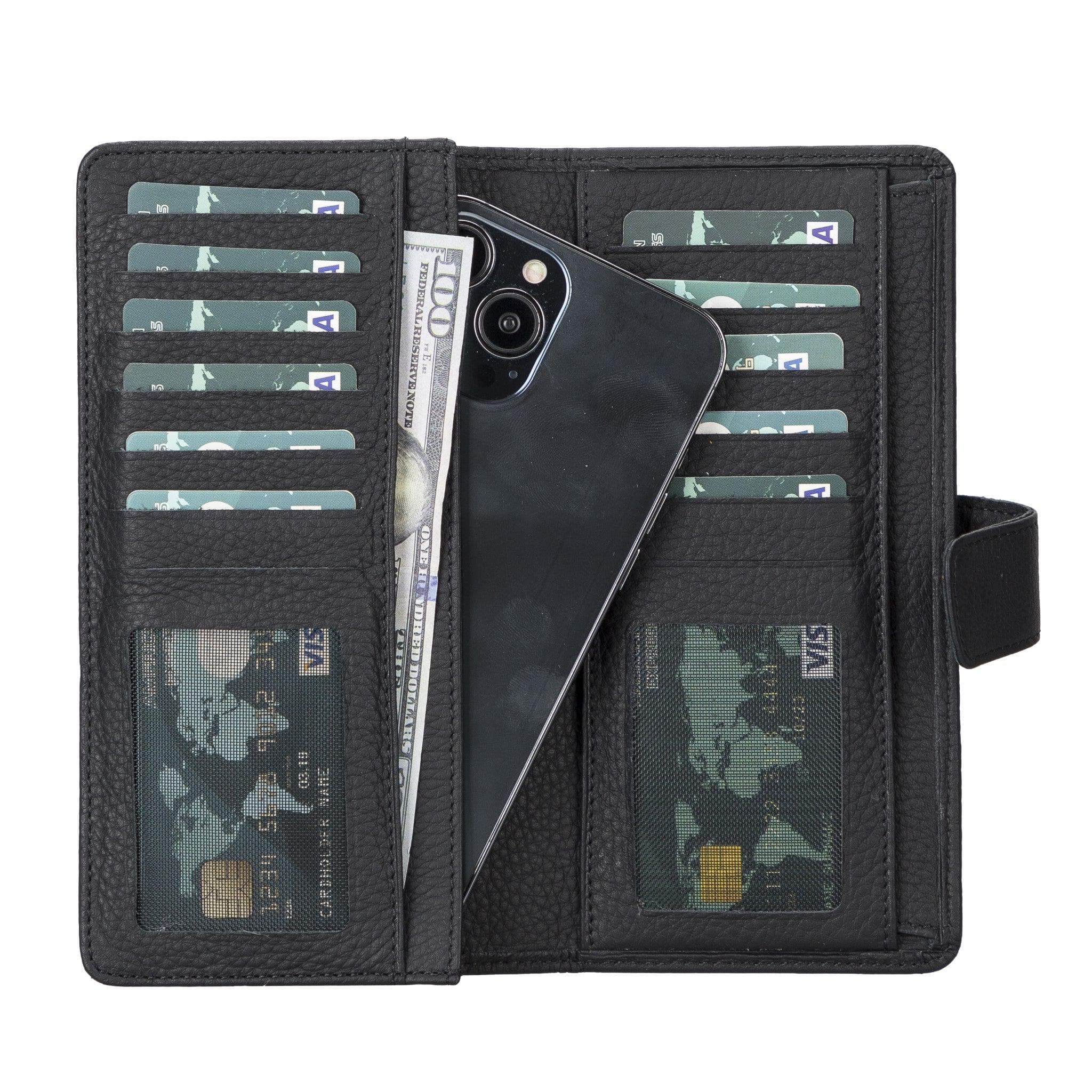 Coppet Geldbörse aus echtem Leder