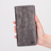 Evra Universal-Geldbörse aus echtem Leder