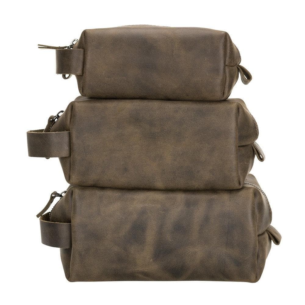 Eve Kosmetiktasche aus echtem Leder