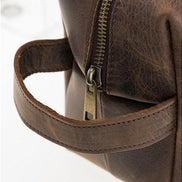 Eve Kosmetiktasche aus echtem Leder