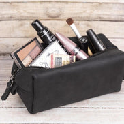 Eve Kosmetiktasche aus echtem Leder