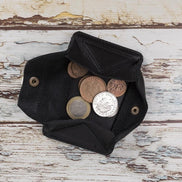 Functional Genuine Leather Coin Holder