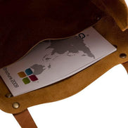 Moon Damen-Tragetasche aus echtem Leder