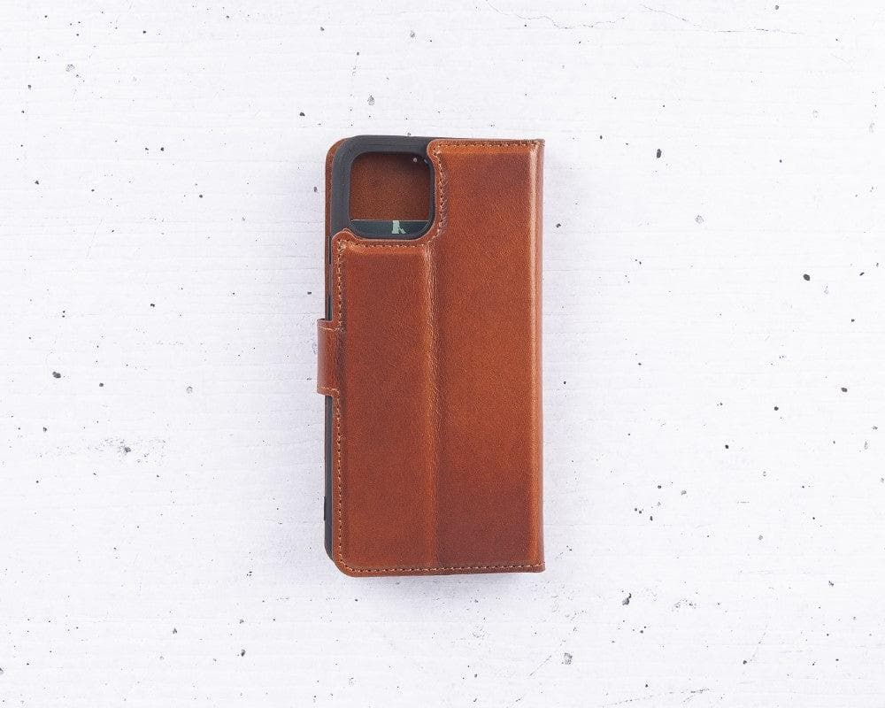 Magische abnehmbare Echtlederhülle für Google Pixel 4 Serie / MW