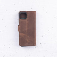 Magische abnehmbare Echtlederhülle für Google Pixel 4 Serie / MW