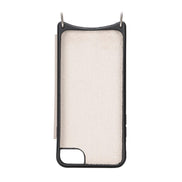 Saff iPhone SE/8/7 Serie Echtlederhülle mit Tragegurt - SAFF UFW