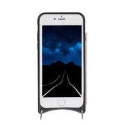 Saff iPhone SE/8/7 Serie Echtlederhülle mit Tragegurt - SAFF UFW