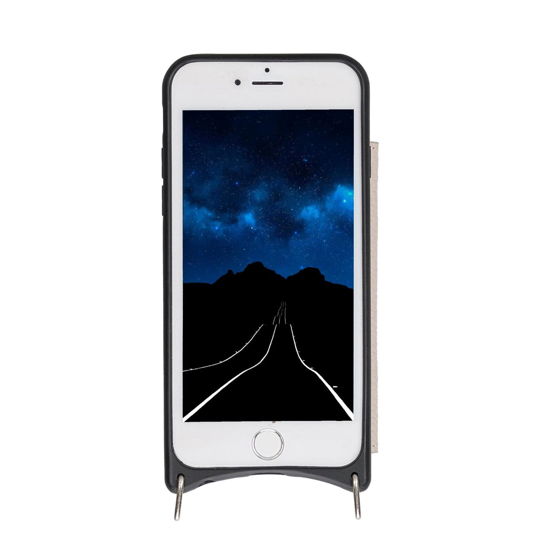 Saff iPhone SE/8/7 Serie Echtlederhülle mit Tragegurt - SAFF UFW