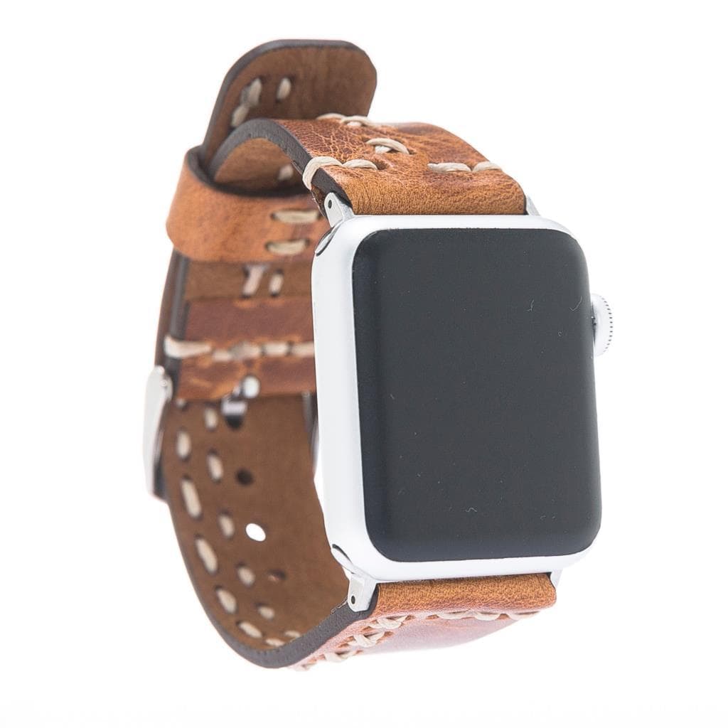 Aqua Style Echtleder-Armband für Apple Watch