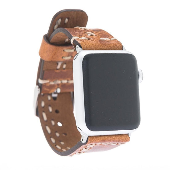 Aqua Style Echtleder-Armband für Apple Watch