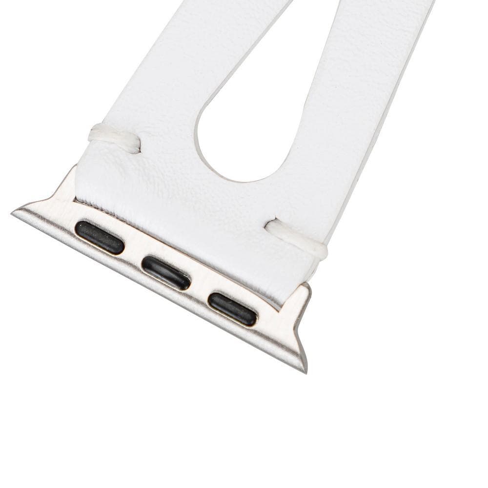 BA2 Style Drop Cut Echtleder-Apple-Watch-Armband