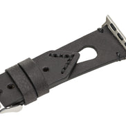 BA2 Style Drop Cut Echtleder-Apple-Watch-Armband