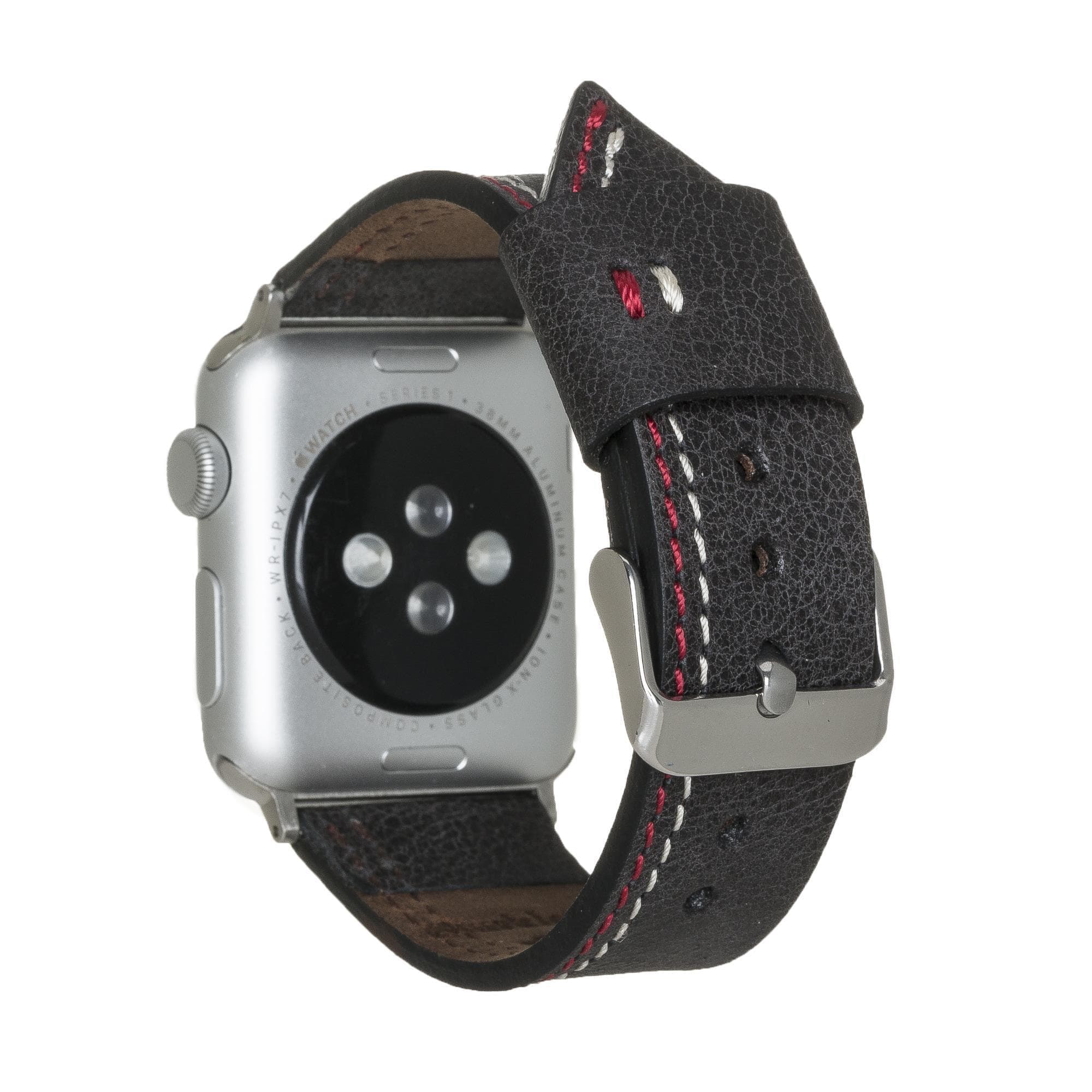 BA3-Armbänder aus echtem Leder für Apple Watch 