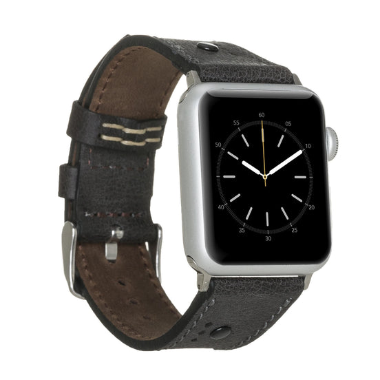 BA4 Style Echtleder-Armband für Apple Watch