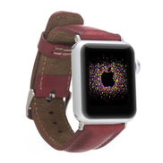 Klassisches Apple Watch-Armband aus echtem Leder 