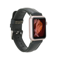 Klassisches Apple Watch-Armband aus echtem Leder 