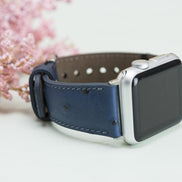 Klassisches Apple Watch-Armband aus echtem Leder 