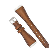 Klassisches, schlankes Apple Watch-Armband aus echtem Leder 