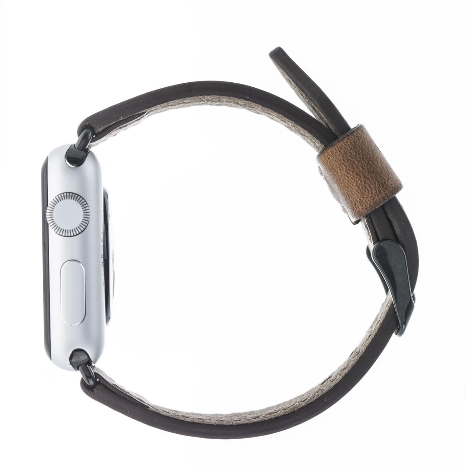 Klassisches Apple Watch-Armband aus echtem Leder 